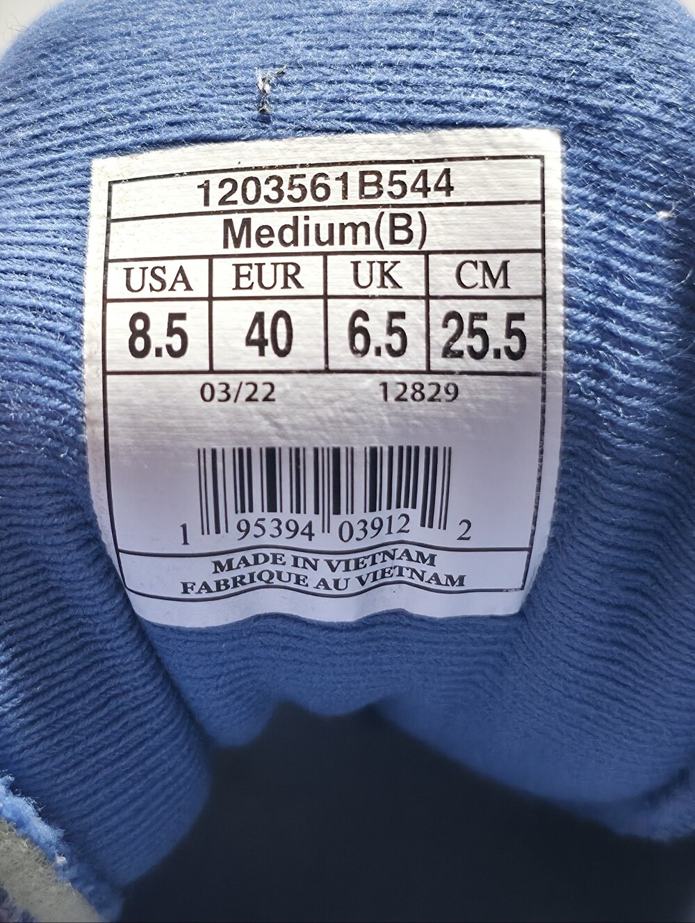 Brooks Ghost 14 Running Shoes Women's 8.5 Lavender Blue - Picture 2 of 12